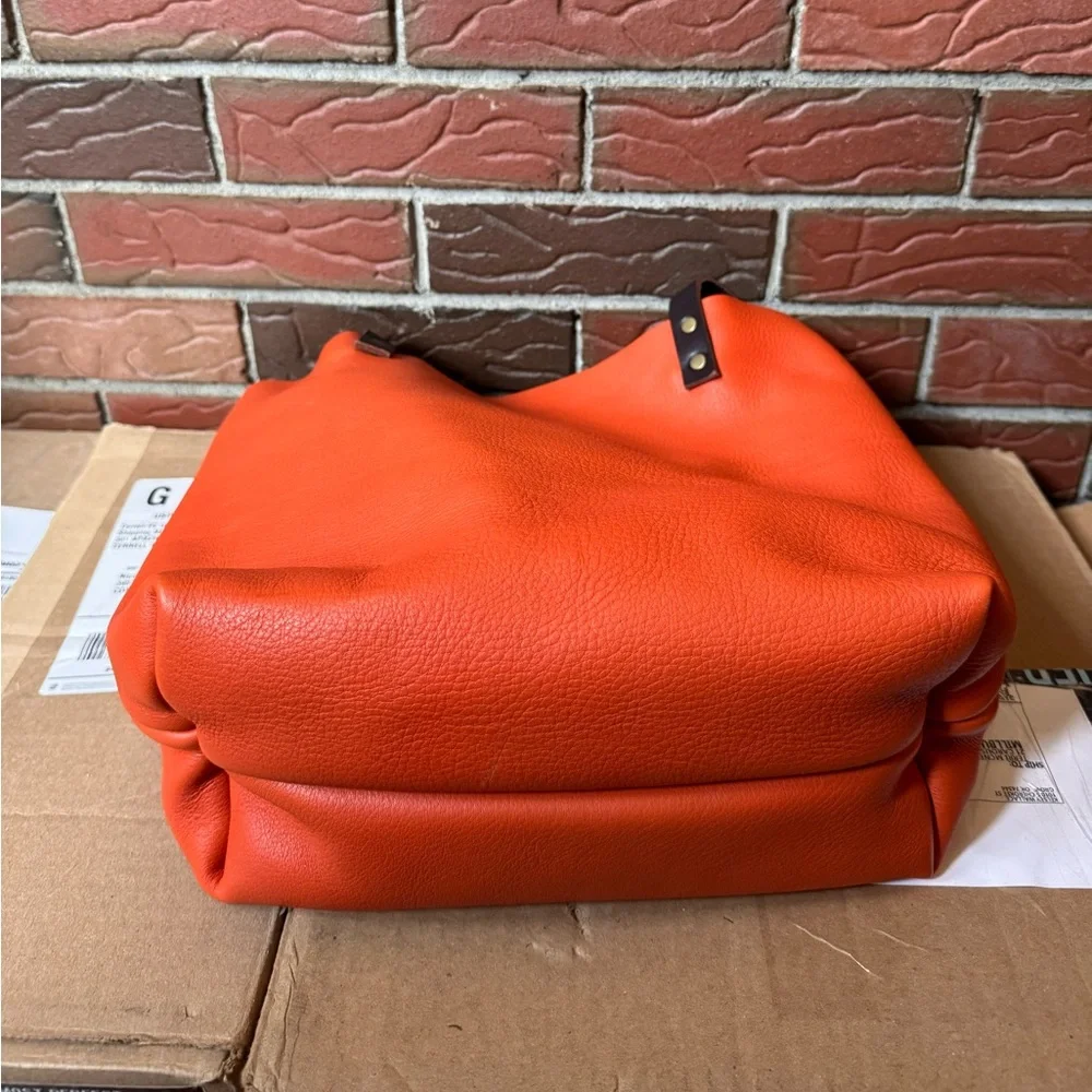 🦄Portland Leather Goods OG Persimmon Medium Classic Tote - Picture 3 of 5